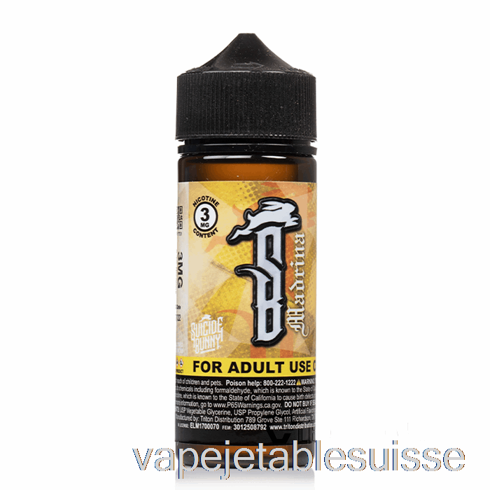 Vape Suisse Madrina - Lapin Suicide - 120ml 0mg